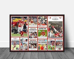 Bbc news one of the top news providers on the web. Kansas City Chiefs Super Bowl Liv 2020 Champions Newspaper Headlines Poster Canvas Horgadis Store