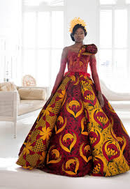 African Wedding Dresses By Vlisco Become A Unforgettable Bride African Print Patterns African Fashion Dresses African Wedding Attire African Wedding Dress