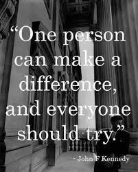 Quotes About Making A Difference One Person Quotesgram