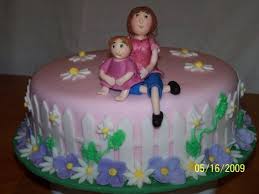 Birthday Cake For Mother And Daughter Mother Daughter Birthday Cake Birthday Cakes Birthday Cake For Mom Birthday Party Desserts 60th Birthday Cakes