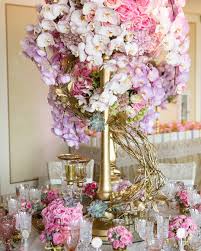 Guests Enjoyed A Truly Heavenly Table Setting Venue Montagebh Pl Luxury Wedding Centerpieces Wedding Flower Arrangements Flower Arrangements Center Pieces