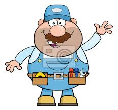 Servicio mecánico en caleta olivia todos los medios de pago servicio de calidad a precios razonables. Sonreir Personaje De Dibujos Animados Mecanico Agitando Para Pinturas Para La Pared Cuadros Trabajador Diy Sobretodo Myloview Es