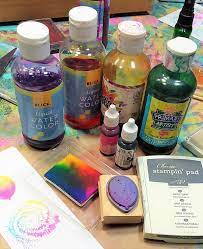 All My Ink Pad Refill Recipes The Frugal Crafter Stamp Pad Ink Diy Stamp Pad