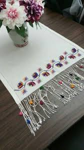 Kanavice Runner Modeli Crewel Embroidery Kanavice Nakis Desenleri
