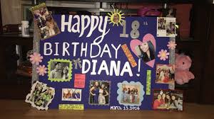 Birthday Posters With Pictures A Cute 18th Birthday Poster For Your Best Friend Birthday Poster Diy Happy Birthday Posters Birthday Poster