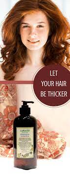 Thicker Hair Shampoo Thick Hair Styles Hair Shampoo Hair Beauty