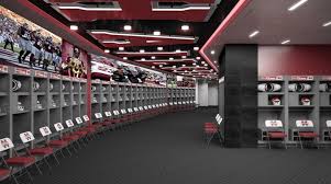 Bill heavener football training center on tuesday, locking the final steel beam that will make up the. Look Mississippi State Will Have Improved Locker Room In 2018