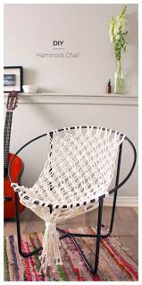 When the awning for an outdoor swing gets torn or tattered you may be able to fashion a new canopy. 25 Ways To Build A Diy Hammock Chair Easily