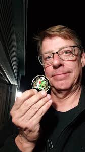 Birthday coin shot! Pro Football's Ultimate Fan Association