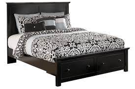 Maribel Collection B138 Ashley Queen Bed Frame Furniture Black Bedroom Furniture Ashley Furniture