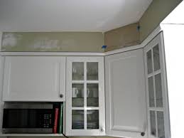 Corner Cabinet Soffit Jpg 500 375 Kitchen Soffit Ikea Corner Cabinet Installing Cabinets