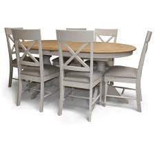 If you are looking for oval kitchen table you've come to the right place. Charlotte Extending Dining Table Set