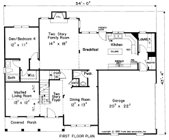 House plans without formal dining room collection. Hopkins House Floor Plan Frank Betz Associates