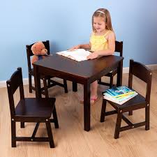 Farmhouse Kids 5 Piece Square Table And Chair Set Kids Table Chair Set Table And Chair Sets Table And Chairs