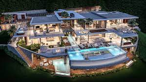 Plot Area 5315 M Build Surface 2200 M Bedrooms 7 Bathrooms Guest Toilets 9 Luxury Homes Dream Houses Mansions Modern Mansion