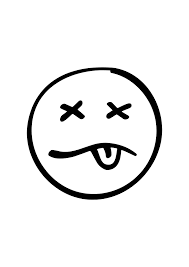 Download Tired Dead Emoji Face Free Svg File Svgheart Com