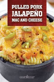 Pulled Pork Jalapeno Mac And Cheese Recipe Jalapeno Mac And Cheese Pulled Pork Recipes Grilling Recipes