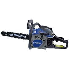 Tronconneuse A Essence Hyundai Htrt45 5 46 Cm Tronconneuse Thermique Moteur 2 Temps Et Tondeuse Debroussailleuse