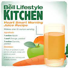 There are lots of awesome healthy juice recipes to try, and you'll find that they will improve your health in many ways. Heart Smart Morning Juice Recipe Bell Wellness Center