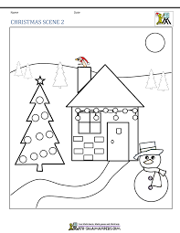 Great worksheet for winter/holliday activity. Free Christmas Worksheets For Kids