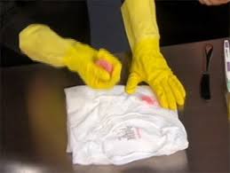 Scrape the gum off of the clothes. How Do You Get Gum Off Fabric Cbs News