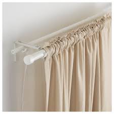 Hugad Gardinenstange Weiss 120 210 Cm Ikea Osterreich Double Rod Curtains Double Curtains Curtain Rods