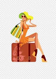 , outline, outlines, purple, style, tumblr, first set on favim.com more. Illustration De Mode Dessin Fille Femme Assise Sur La Boite Art Bagages Png Pngegg