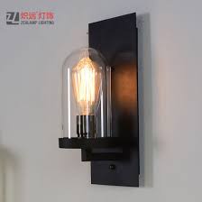 China Vintage Industrial Glass Indoor Led Wall Mounted Light China Wall Light Wall Sconce