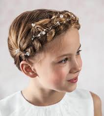 Agrandir coiffure pour enfant garçon 2019: Coiffure Communion 60 Idees Geniales Pour Les Petites Demoiselles