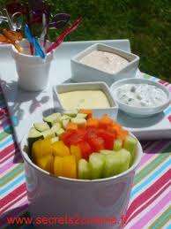 Crudites A Dipper Avec Leurs Sauces Au Fromage Blanc Les Secrets De Cuisine De Christine Sauce Au Fromage Blanc Sauce Pour Crudites Apero Sauce Pour Legumes