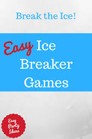 A fun and engaging way to start conversations with any group in any setting, ages 8 to adult. Ice Breaker Games