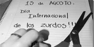 El objetivo de este día es dar a conocer y ayudar a las personas zurdas frente a las dificultades a las que se enfrentan cada día. El Almanaque NÂº 7572 Jueves 13 De Agosto De 2020
