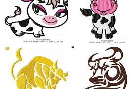 These machine embroidery design sets are our earlier sets that we released when we first set up shop and have put into retirement as we have since changed software and developed our digitizing techniques significantly since their release. Ox Free Designs For Embroidery Machine