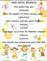 zubeyde kose adli kullanicinin bilmeceler panosundaki pin 2021 evde egitim eglenceli okul bilmeceler