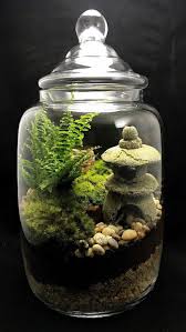 Large Japanese Garden Terrarium With Pagoda Moss Terrarium Terrasphere Zen Terrarium By Terraspheret Garden Terrarium Beautiful Terrariums Japanese Sand Garden