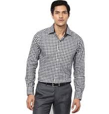 Black And White Checkered Shirt Mens Best Formal Shirts Just Below Rs 500 We Absolutely Love Looksgud In Formal Shirts Formal Shirts For Men Shirts