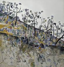 Thunderstruck Fred Williams Australian 1927 1982 Trees On A Fred Williams Australian Painting Australian Art