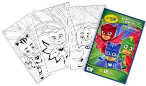 There are opinions about coloring book hd pj masks yet. Crayola Giant Coloring Featuring Disney Pj Masks Child 18 Pages Walmart Com Walmart Com