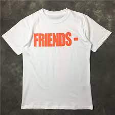 Vlone For Know Wave Friends T Shirts V Print Asap Rocky Off White 13 Virgil Abloh Hip Hop Kanye West Yeezy T Shirt Yeezy T Shirt Kanye Westasap Rocky Aliexpress