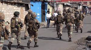 She said news crews travel with an armed security detail to avoid being attacked for their equipment. Coronavirus The South African Township Where People Just Won T Follow The Lockdown Rules World News Sky News