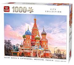 Whether the skill level is as a beginner or something more advanced, they're an ideal way to pass the time when you have nothing else to do like waiting in an airport, sitting in your car or as a means to. Puzzle Saint Basil S Cathedral Moscow Russia 1 000 Pieces Puzzlewholesale Eu