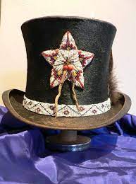 Sage Creek Gallery Santa Fe New Mexico Native American Beading Native American Beadwork Beaded Hat Bands