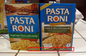 Pasta roni garlic & olive oil vermicelli. Grocery Shrink Ray Hits Pasta Roni Consumerist
