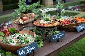 Wedding Buffet Food Outdoor Wedding Foods Wedding Food Stations
