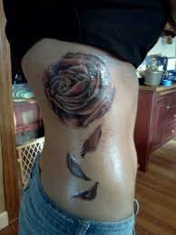 Learn how to draw falling rose petals pictures using these outlines or print just for coloring. Rose Tattoo Side Piece Falling Petals Tattoo S Idea Roses Tattoo Tattoos Rose Tattoos Rose Tattoo