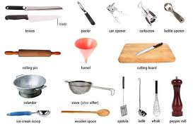 Most of us end up with drawers and cabinets full of junk we never use. Kitchen Tools Names My English Class Kitchen Vocabulary Kitchen Kitchen Tool Names English Kitchens Tools