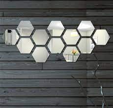 A segmented mirror is an array of smaller mirrors designed to act as segments of a single large curved mirror. 10 Honeycomb Mirror Ideas In 2021 Honeycomb Mirror Mirror Wall Decor Hexagon Mirror