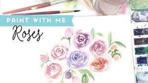 Then i have got to tell you something. How To Paint Easy Watercolor Rose Tutorial Youtube