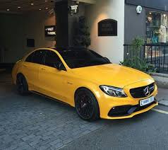 Mellow Yellow 2015 Mercedes Benz C63s Mellow Yellow