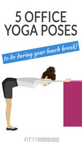 10 Minute Office Yoga Sequence To De Stress At Your Desk In 2020 Office Yoga Office Yoga Poses Yoga Poses
